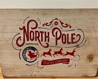 North Pole Storage Container