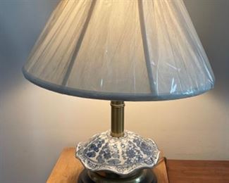 ONE OF A PAIR OF FREDERICK COOPER LAMPS