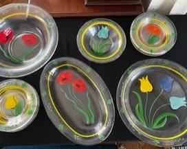 BEAUTIFUL TULIP DISHES