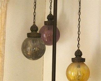 MCM Pole and Swag Lamp