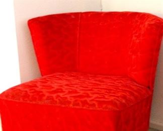 Awesome MCM Red Chair