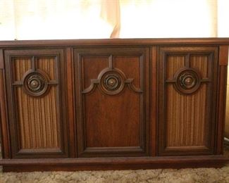 Beautiful Magnovox Radio and Record Player Console