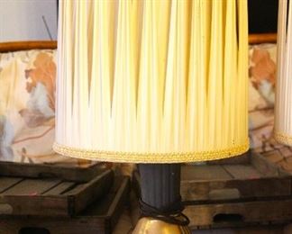 MCM Lamp with Awesome Shade - Two Available