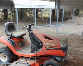 Kubota Riding Lawn Mower - Not Tested