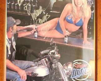 Lots of Beer and Girlie Framed Posters