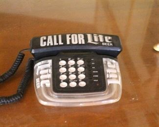 Miller Light Neon Phone