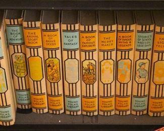 Nice Vintage Young Folks Library