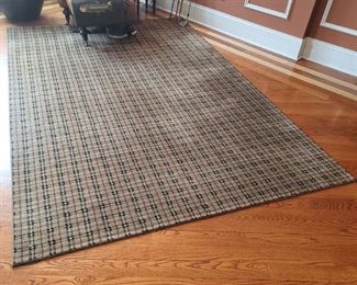 Floor Rug (Burberry looking pattern) 6' x 9'