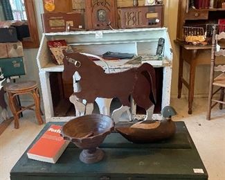 Awesome old green trunk