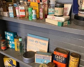 Vintage medicine bottles
Vintage bottles & boxes & tins
Apothecary & more