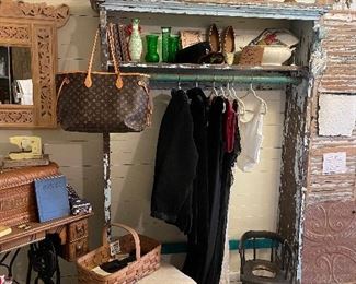 Vintage clothing, shoes, hats, gloves, coats, hankies, boxers etc. 