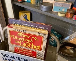 Vintage Watkins tote