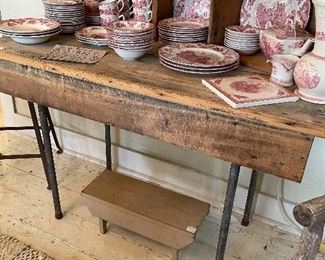 Industrial console table
Johnson Bros. British Castle China