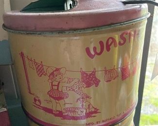 Vintage toy washer 