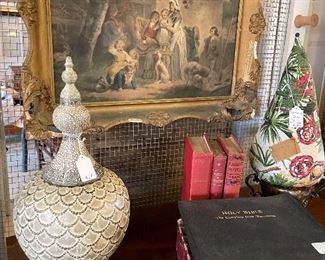 English framed print