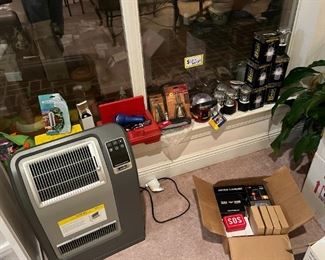 Lots of stuff still in boxes