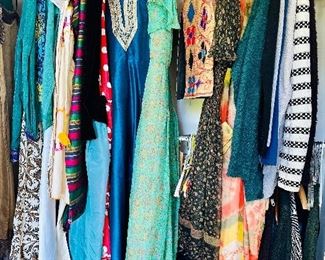 Women's vintage and contemporary clothing