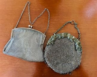 Sterling mesh bag (L)