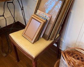 Vintage picture frames.