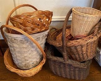 Baskets.