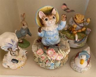 Beatrice Potter Beswick Figurines