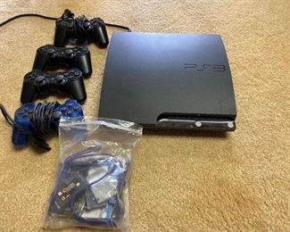 Playstation3 slim with accessories and games