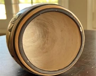 Annabell Honie Hopi Pottery Polychrome Pot/Jar A. Honie Vase Native American 	6 x 4.5 in Diameter 	

