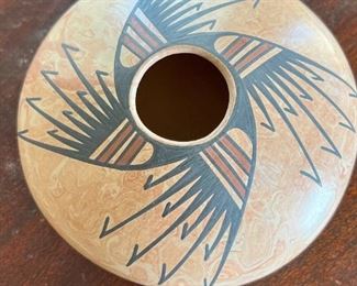 Hilario Quezada Hopi Polychrome Bowl/Jar Native American Pot	2 x 5in diameter	
