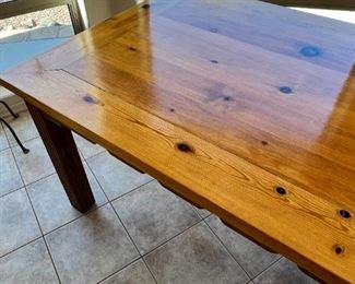 Knotty Pine Southwest Dining Table	31 x 41.75 x 72in	HxWxD
