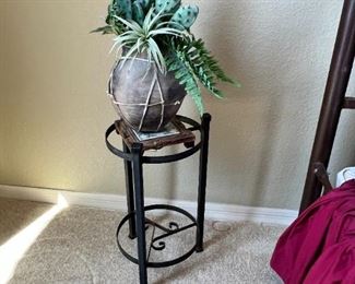 Wrought Iron  Plant Stand	
