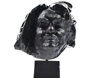 After Auguste Rodin Bust Sculpture