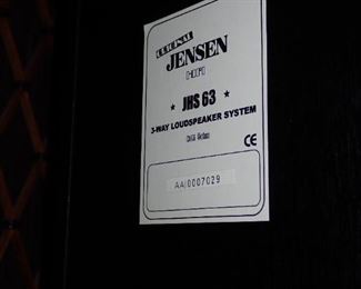 JENSEN SPEAKERS