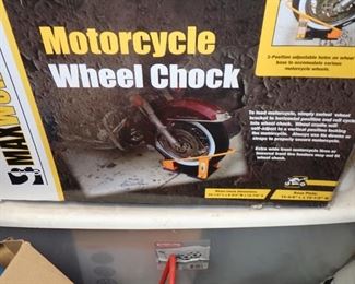 MOTORCYCLE WHEEL CHOCK