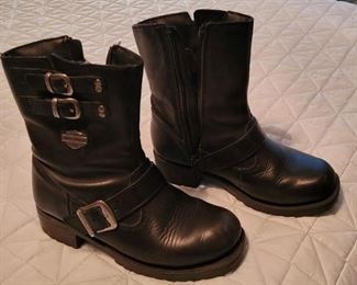 WOMEN HARLEY BOOTS SIZE 6