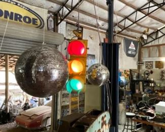 Original Vintage disco mirror ball!