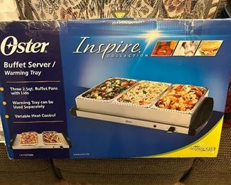 Oster inspire, buffet server warming tray.