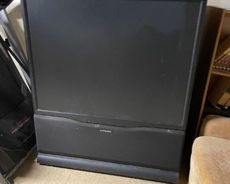 . . . and old box TV