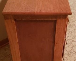 Solid Wood Small Cabinet 25"W x 15"D x 29"H