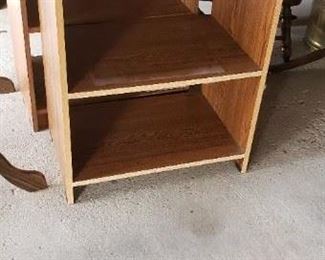Small 2 Shelf Wood Grain Style Cabinet (3 available) 