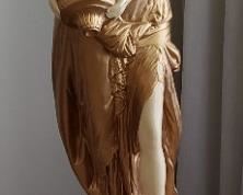 33"H x 10" Diameter European Lady with Water Jug #678 