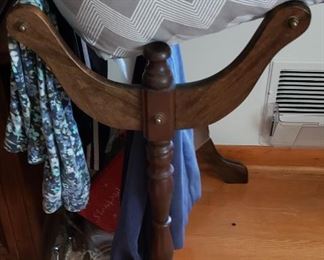 Small Wood Towel/Clothes Rack