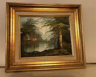 painting of an active sea bed