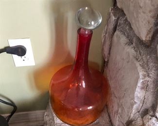 Beautiful Blenko decanter