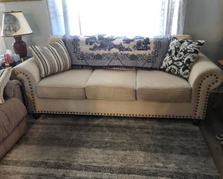 Sofa with some wear.  Good condition 