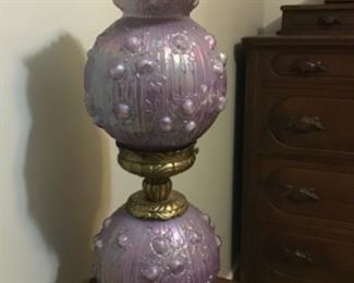 Fenton GWTW lamp