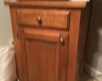 Handmade by master craftsman  - tv table or coffee bar. 