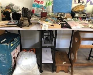 Studio design craft cutting table 36 x 60 x 36. There are three of these tables.  