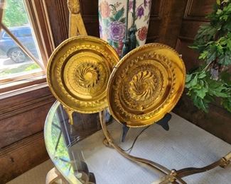 Vintage Brass Plates