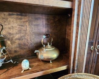 Vintage Brass Teapot Collection