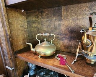 Vintage Brass Teapot Collection